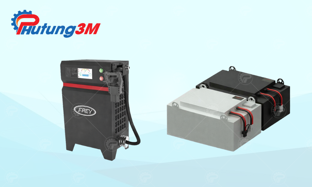 Pin lithium cho xe nâng điện 10 Pin lithium cho xe nâng điện