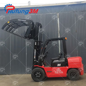 Xe nâng kẹp gỗ