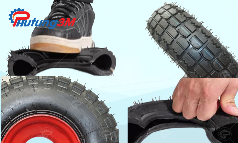 Bánh xe cao su 20cm chất lượng tốt