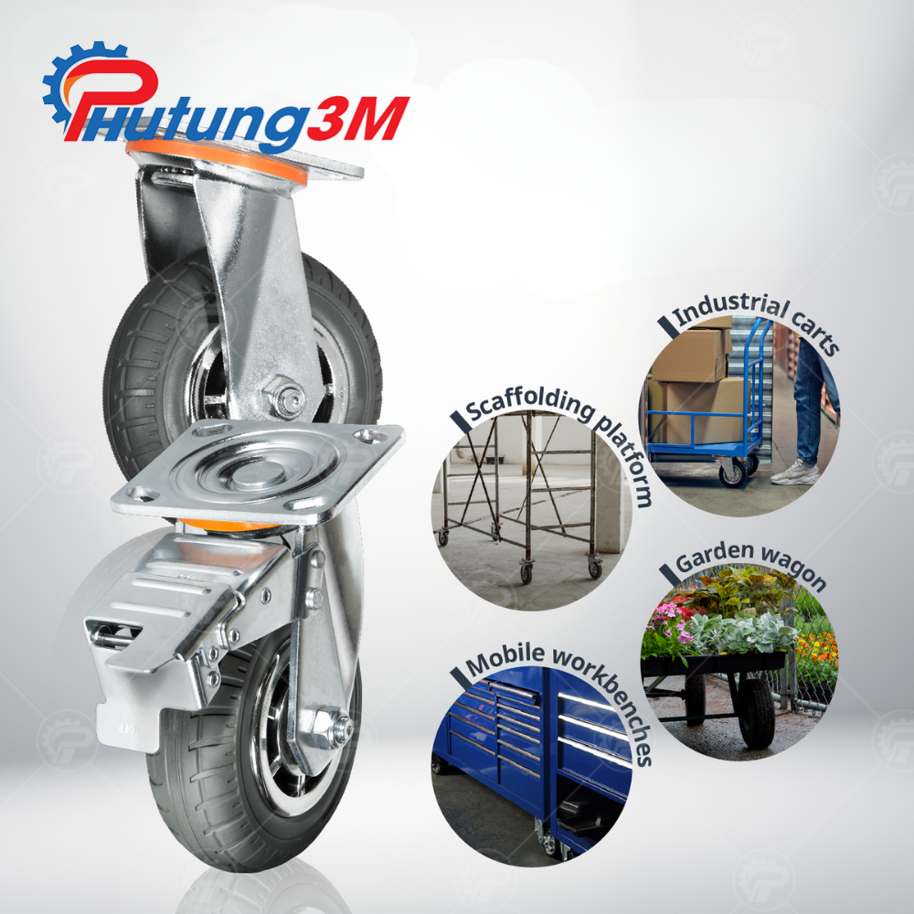 Bánh xe chịu lực có khóa (4) Bánh xe chịu lực có khóa (4)