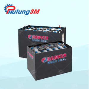 Bình điện xe nâng 12V 1 Bình điện xe nâng điện áp 12V