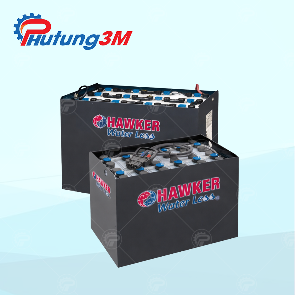 Bình điện xe nâng điện áp 12V Bình điện xe nâng điện áp 12V
