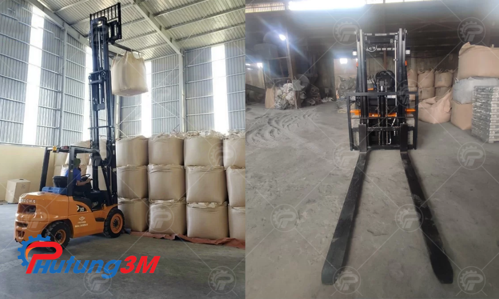 Xe nâng xi măng 6 Cách lựa chọn xe nâng xi măng phù hợp