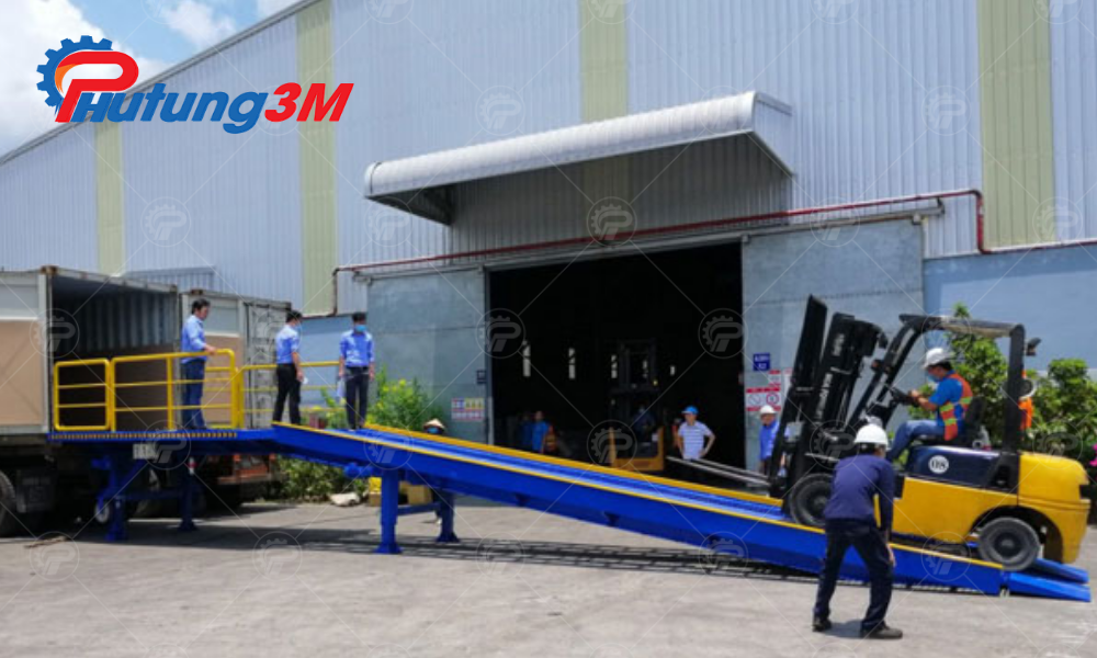 Cầu dẫn xe nâng container uy tín