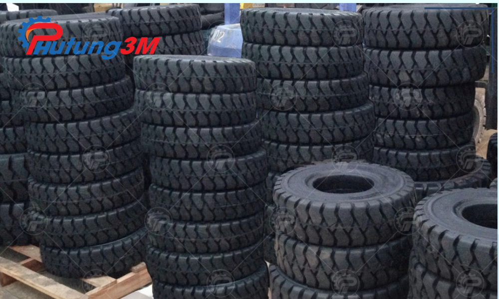 Lốp đặc xe nâng 7 Lốp đặc xe nâng điện