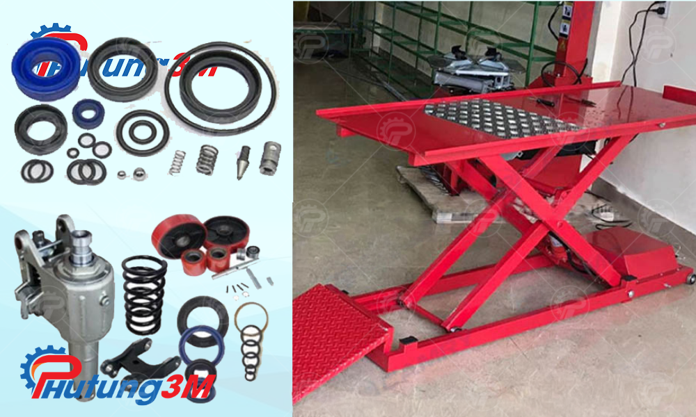 Phụ tùng bàn nâng xe máy 3 Một số loại phụ tùng bàn nâng xe máy