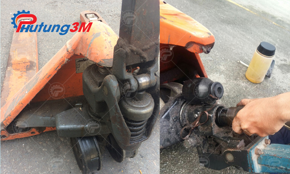 Sửa xe nâng tay 1 Sửa xe nâng tay giá rẻ