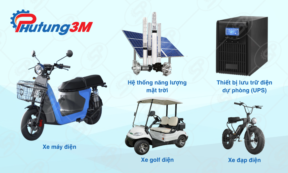 Pin 72V 50Ah 6 Ứng dụng của pin 72V 50Ah