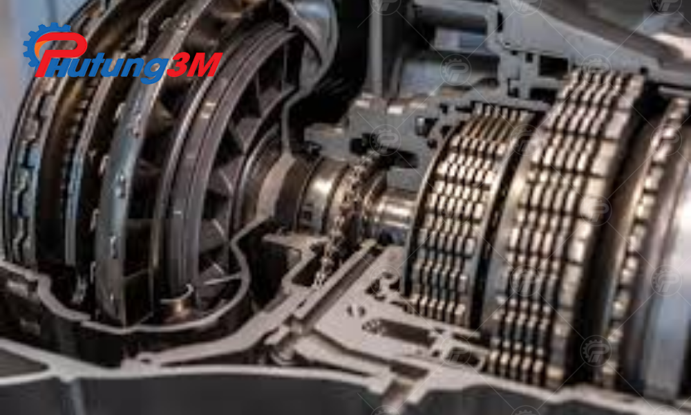 Biến mô hộp số xe nâng Hangcha, Heli, Komatsu, Toyota, Mitsubishi,... 5 Vị trí của biến mô hộp số xe nâng