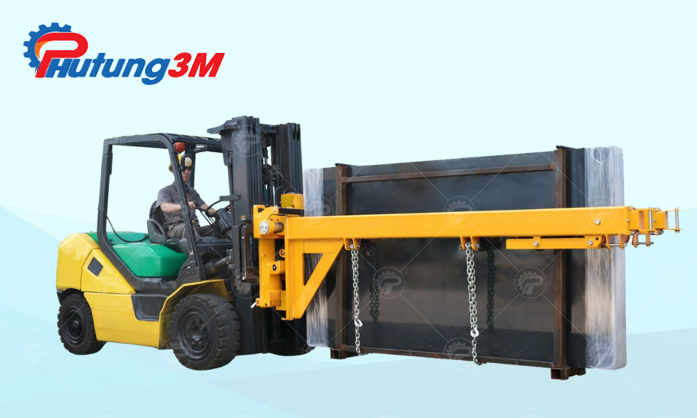 Xe nâng gắp kính 3 Xe nâng gắp kính hãng Hangcha