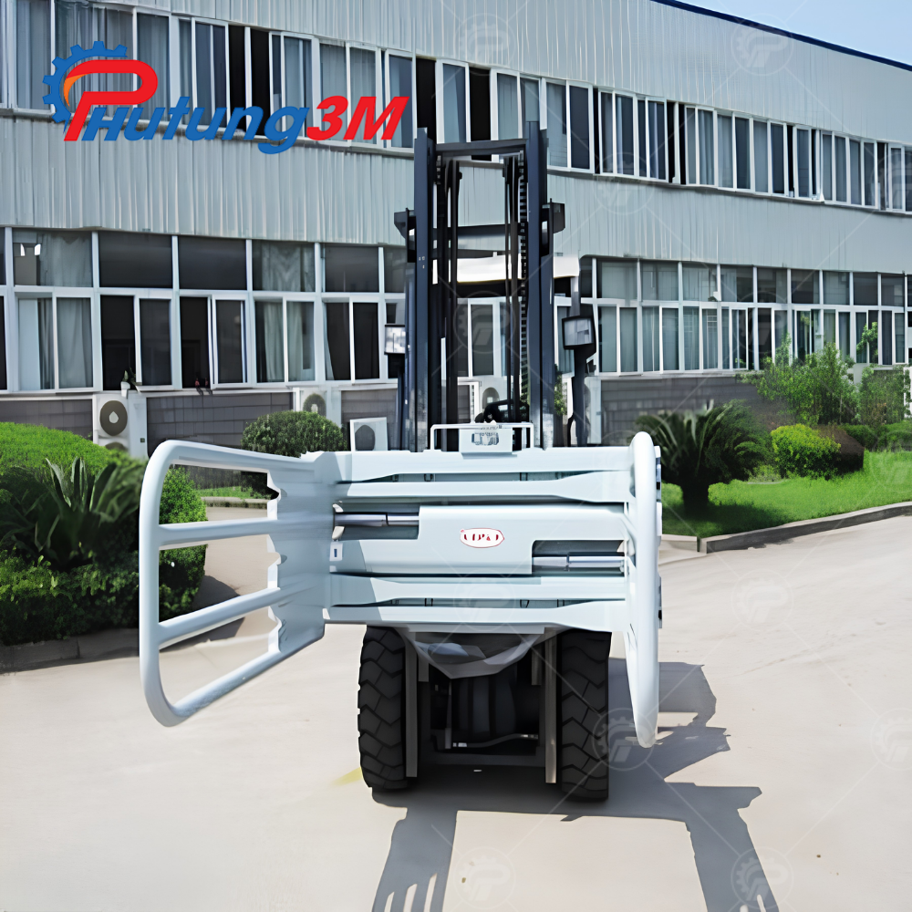 Xe nâng lắp bộ kẹp mút xốp Xe nâng lắp bộ kẹp mút xốp