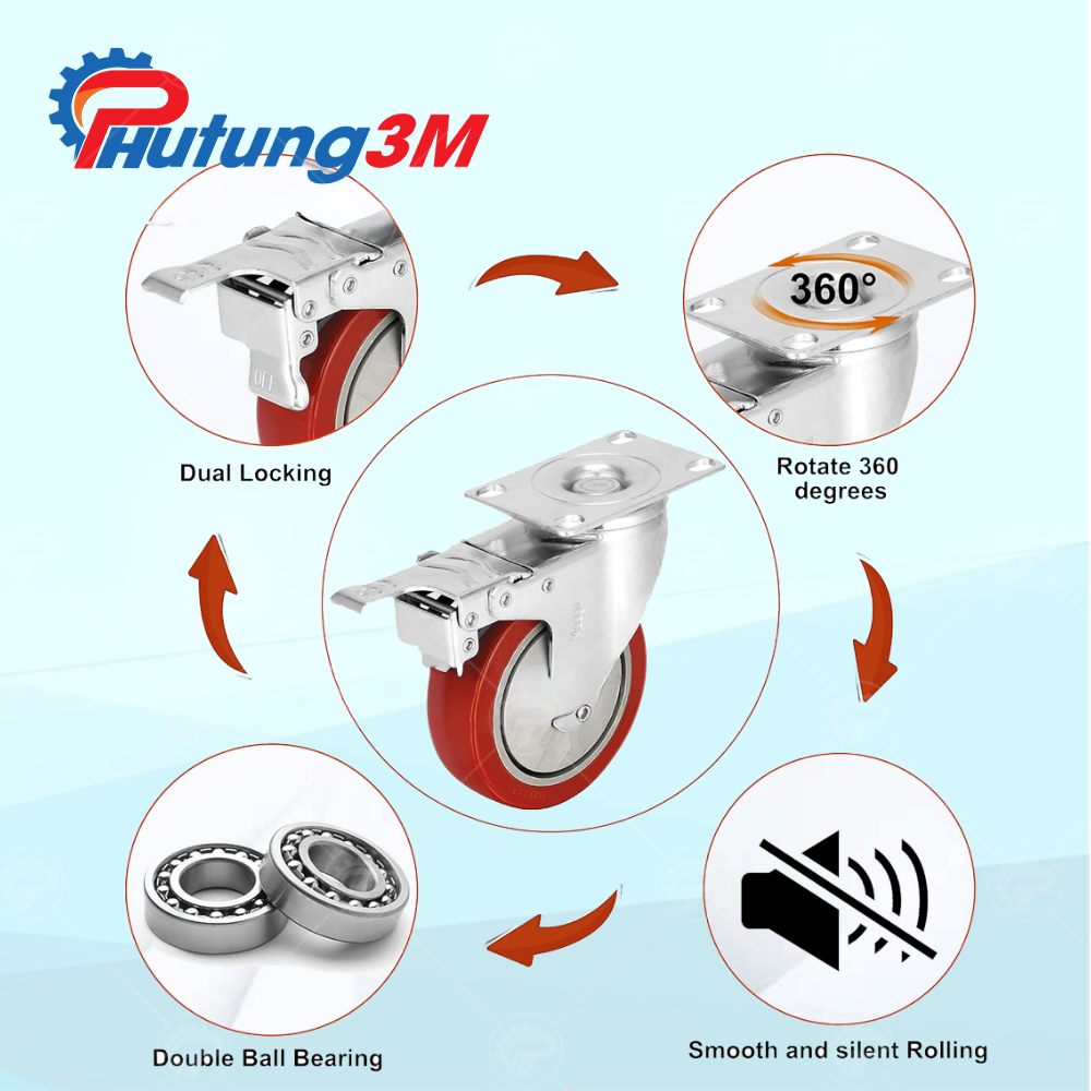 bánh xe xoay chịu lực bánh xe xoay chịu lực