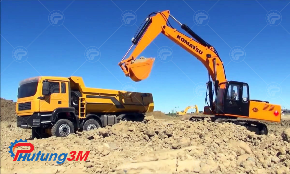 Cần Máy Xúc Đào 8 Cần máy xúc Komatsu