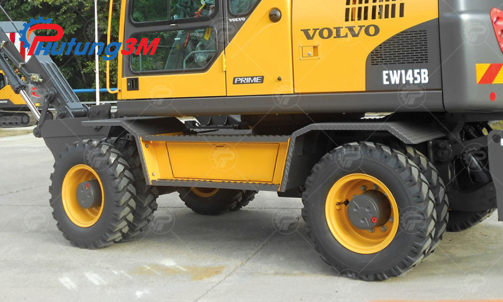 Lóp kép cho máy xúc Volvo