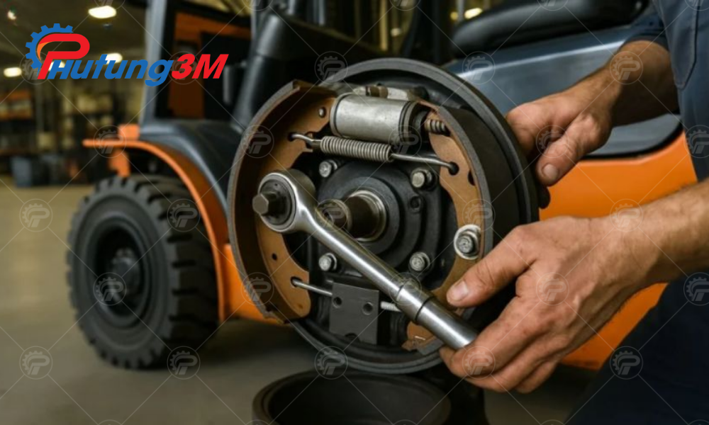 Phanh xe nâng giá tốt